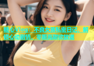 糖心Vlog：不良女孩私密日记，解锁心动剧情，零距离甜欲放送