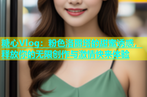 糖心Vlog：粉色洛丽塔的甜蜜诱惑，释放你的无限创作与激情快来体验