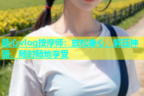 糖心vlog按摩师：放松身心，解压神器，随时随地享受
