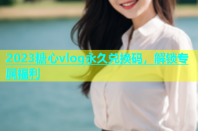 2023糖心vlog永久兑换码，解锁专属福利