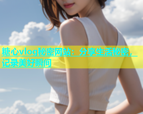 糖心vlog秘密网站：分享生活秘密，记录美好瞬间  第2张